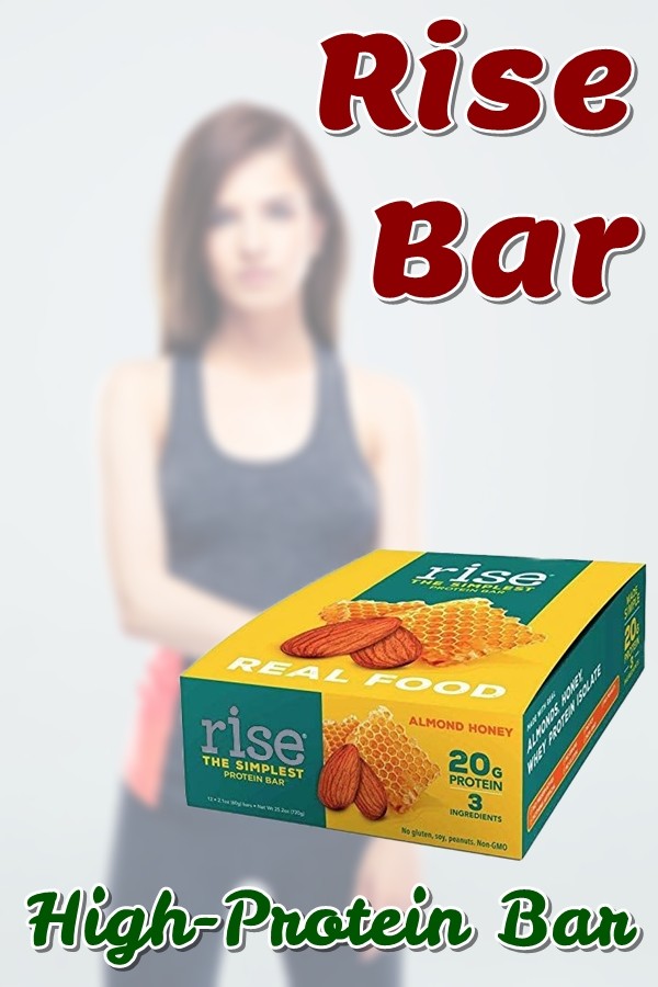 Protein bar nutrition. The Rise Bar Gluten-Free, High-Protein Bars, Almond Honey is a high-protein bar that will satisfy your appetite for quite some time without leaving you feeling hungry. #proteinbar #proteinbars
